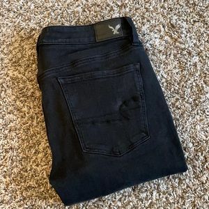 Black High Rise Jeggings